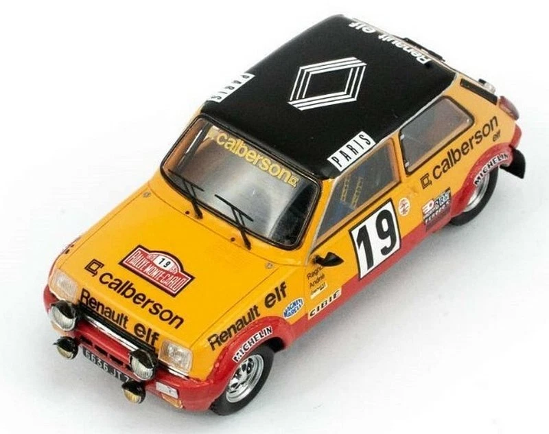 Renault 5 Alpine Gr.2 Rally Monte Carlo 1978 Ragnotti-Andrie 1:43 SPARK S6030 - Immagine 1 di 1