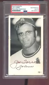 Joe Torre Signed Autographed Autograph Auto PSA/DNA Baseball Photograph Photo - Picture 1 of 2