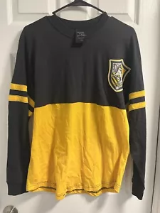 Universal Studios Harry Potter Hufflepuff Longsleeve Shirt - Picture 1 of 5