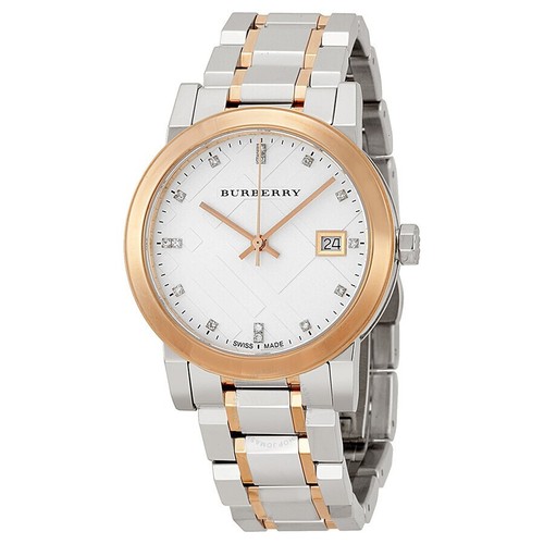 Orologio da donna BURBERRY The City BU9127 originale 34 mm