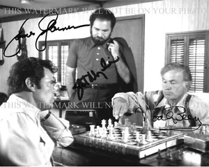 THE ROCKFORD FILES CAST SIGNED AUTOGRAPH 8x10 RP PHOTO JAMES GARNER BEERY MARGOL - Picture 1 of 1