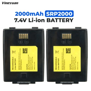 2PC 2000mAh Bateria wymienna do radia Sepura SRP2000 SRP3000 SRP3500 SRP3800 - Zdjęcie 1 z 12