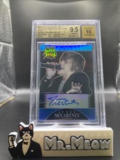 2021 Leaf Pop Century Jesse McCartney Pro Set Super Stars Blue Autograph /25 9.5