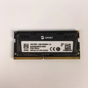 lot of 2 BALLISTIX 4GB DDR4 2400 BLS4G4S240FSD PC4-19200 LAPTOP MEMORY RAM - Picture 1 of 3