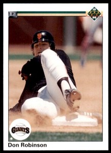 1990 Upper Deck Don Robinson San Francisco Giants #616
