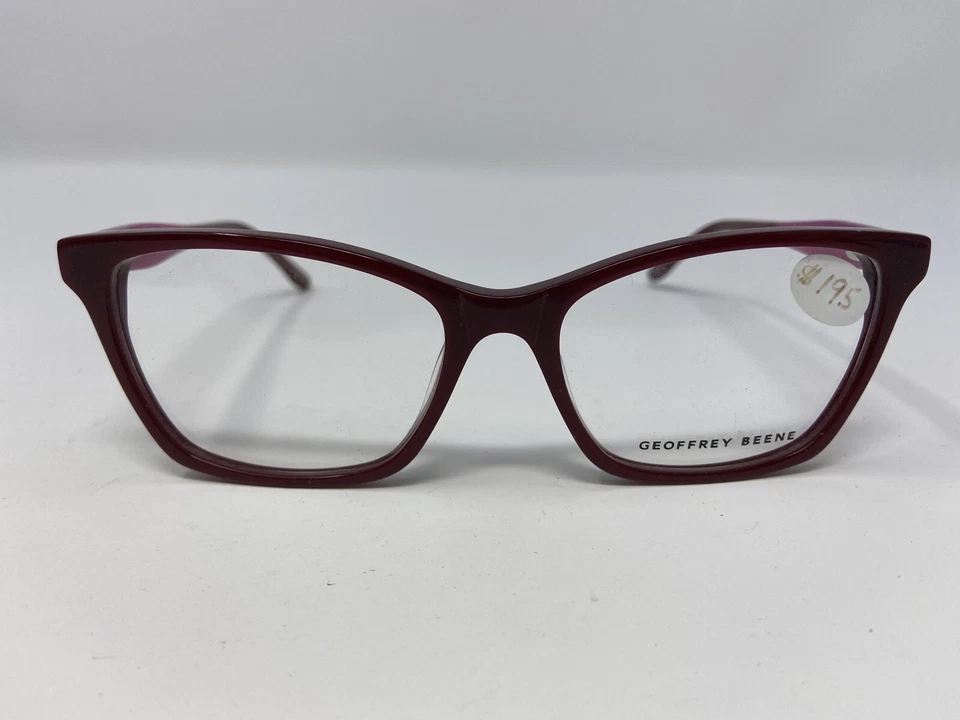 Marco de gafas GEOFFREY BEENE G310 B:39 BUR 53-16-135 Borgoña/Tortuga XF70 Foto 1 de 4