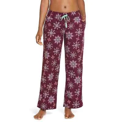 Женские фланелевые брюки для сна на шнурке Jockey — L или XL Blissful Snowfall - Изображение 1 из 2