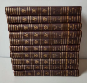 The Book of Knowledge Encyclopedia Children's 1956 Volumes 1 - 10 - Picture 1 of 11