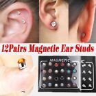 Gift For Friend No Piercing Stimulating Acupoints Magnetic Fake Earring Studs