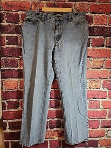 Outdoor Life Mens 38x32 Blue Outdoor Casual Work Denim Cotton C62 - Picture 1 of 6