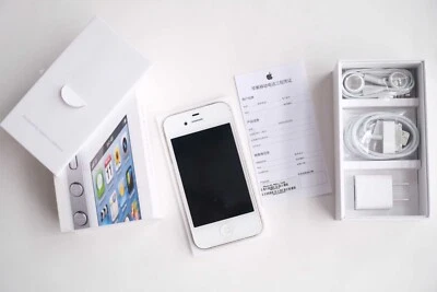 Apple iPhone 4s - 8/16/32GB - White black (unlocked) sealed Collection - Image 1 of 4