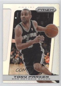 2013-14 Panini Prizm Silver Prizm Tony Parker #59 HOF