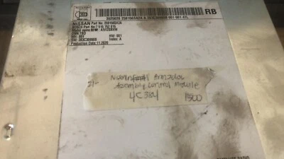 259156SA2A Nissan Armada 2021-2025 módulo navegación Foto 1 de 4