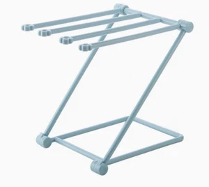 Foldable Dishcloth Shelf Kitchen Accessories Gadget Organizer - Picture 1 of 10
