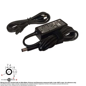 Power Adapter AC DC 7450PH HP 45W HSTNN-DA40 744481 19.5Vdc DC19.5V 19.5V 2.31A - Picture 1 of 3