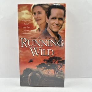 Running Wild (VHS, 2000) Gregory Harrison Lori Hallie’s Blockbuster Sealed - Picture 1 of 6
