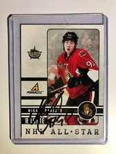 Mike Zibanejad 2011/12 NHL All Star Panini Signed Card