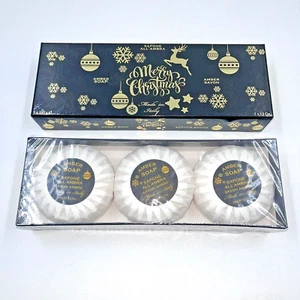 Cascia All'Olmo Amber Soap Fancy Gift Set 3 Soaps X 3.5 Oz Each Made In Italy - Picture 1 of 8