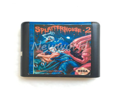 Splatter House Drive Bit Card Mega 16 Sega Cartridge Genesis Game Splatterhouse
