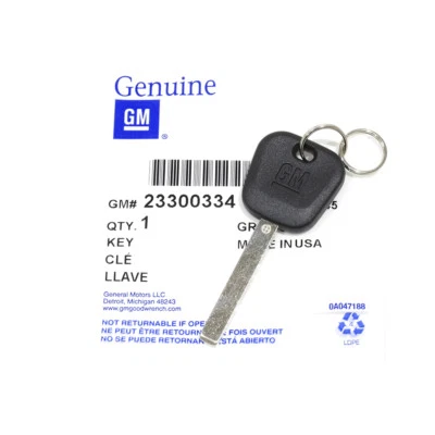 OEM NEW GENUINE Blank Key Transponder w/ Logo 2015-2017 Express Savana 23300334 - Image 1 of 4