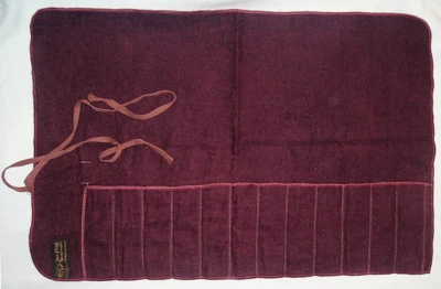 Antique Alvin STERLING 12 'TABLE FORKS' ANTI-TARNISH Cloth APRON 22"x14.25" Excl - Image 1 of 3