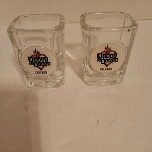 2 House of Blues Shot Glasses Chicago and Orlando  - Picture 1 of 5