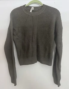 Lululemon Damen Strickpullover olivfarben. Neu, ohne Etikett. Größe 4 - Bild 1 von 7