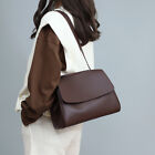 Women Handbag Vintage Leather Tote Purse Shoulder Crossbody Shopper Commute Bag