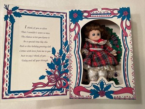 Marie Osmond Christmas Greeting Card Doll By Knickerbocker 1993 