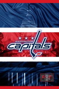 WASHINGTON CAPITALS Poster 16x20in Capitals NHL Christmas Gift Free Shipping US - Picture 1 of 4