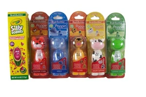 Cepillo de dientes Brush Buddies Poppin' 5 estilos tu elección de uno + pasta de dientes - Imagen 1 de 16