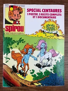 SPIROU Nr 2072 (Decembre 1977) COMPLET Avec Poster CENTAURES en bel état - Bild 1 von 2