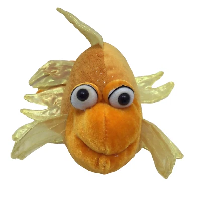 Fantail Goldfish Orange Yellow Ganz Webkinz HM218 Plush 11"Lovey Toy No Code - Image 1 of 4