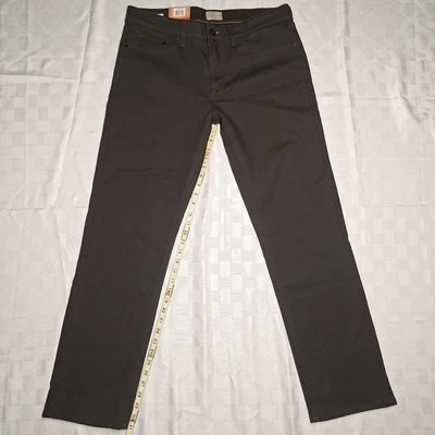 Всепогодные винтажные эластичные холщовые флисовые брюки 34x32 - Изображение 1 из 4