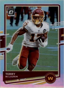 2020 Donruss Optic Holo #100 Terry McLaurin - FB - Picture 1 of 2