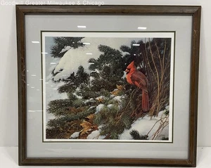 Vintage Les Didier Winter Grotto Print Signed Numbered - Picture 1 of 6
