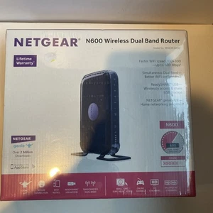 Netgear N600 Wireless Dual Band Router WNDR3400 Sealed New - Picture 1 of 6