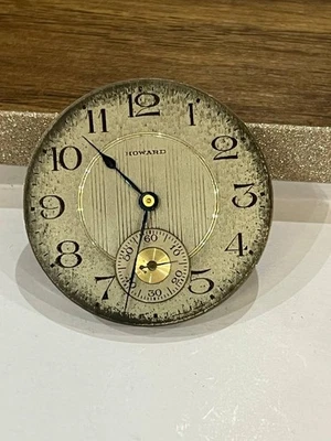 Howard Reloj Bolsillo Movimiento 12s Foto 1 de 4