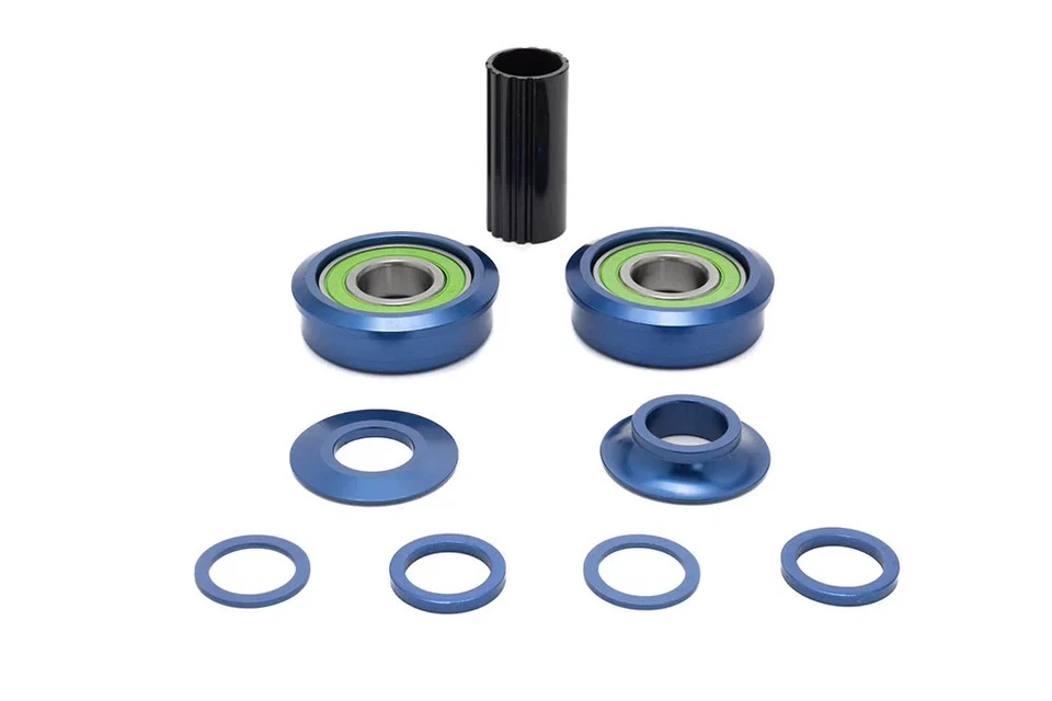 THEORY BMX AMERICAN BOTTOM BRACKET KIT SEALED BEARINGS OLD SCHOOL - DARK BLUE - Image 1 of 1
