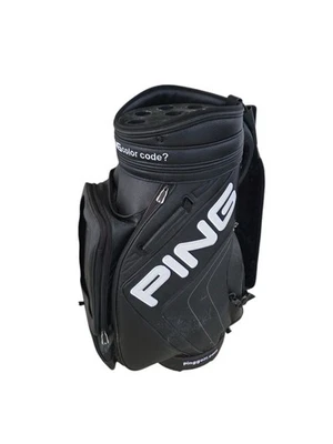 Bolsa de personal Ping Golf Tour divisor de 10 vías negro blanco Foto 1 de 2