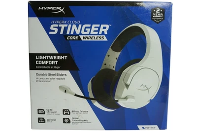 HyperX Cloud Stinger Core Wireless Gaming-Headset – Weiß - Bild 1 von 4