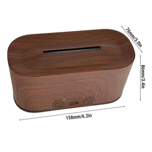 Flame Essential Oil Diffuser 220ml USB Quiet Aromatherapy Diffuser Desktop - Picture 1 of 12