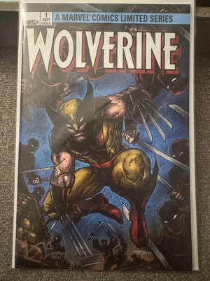 WOLVERINE #1 SIGNED BY KEVIN EASTMAN W/COA MEGACON EXCLUSIVE TRADE VARIANT NM - Image 1 of 4