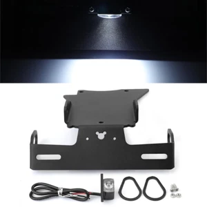 Soporte de matrícula LED ordenado cola eliminador guardabarros para Yamaha FZ6N/S 2004-2009 - Imagen 1 de 10