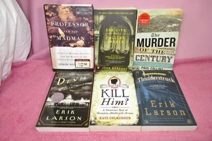 Lot of 6 - Thunderstruck + The Professor And The Madman + Murder Of The Century+ - Picture 1 of 6