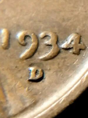 1934 D Lincoln Wheat Cent DDO#1 - Image 1 of 4