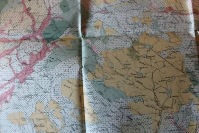 A Rare MAP from 1912 - Nova Scotia - Halifax - Forest Distribution - Truro Sheet - Image 1 of 4