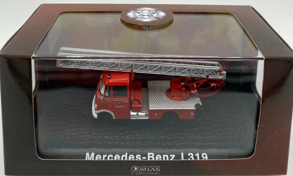 EBOND  Mercedes Benz L319 - Camion pompieri - Atlas Edition - 1:72 - 0156 - Immagine 1 di 1