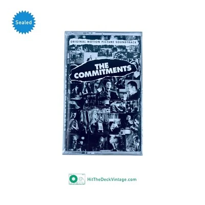 The Commitments Soundtrack Cassette Tape (1991) w/ Hype US 1st Press SEALED - Image 1 of 4