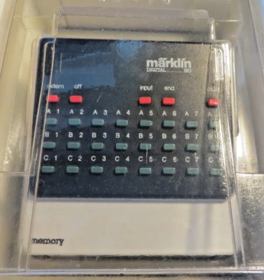 Märklin digital 6043 memory Fahrstraßen Stellpult mit Anleitung in OVP - Bild 1 von 3
